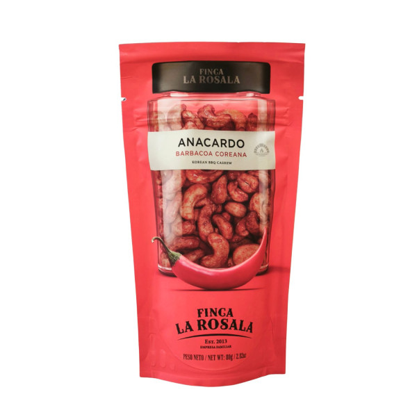 Anacardos con barbacoa coreana de Finca la Rosala
