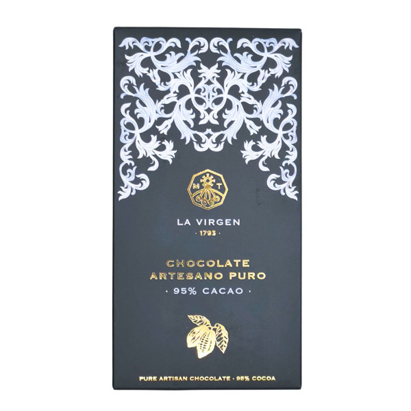 Chocolate artesano puro 95% cacao