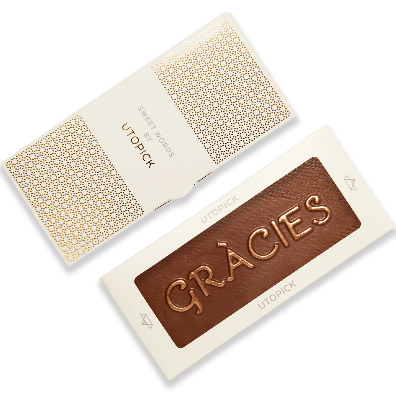 Tableta de chocolate «Gràcies»
