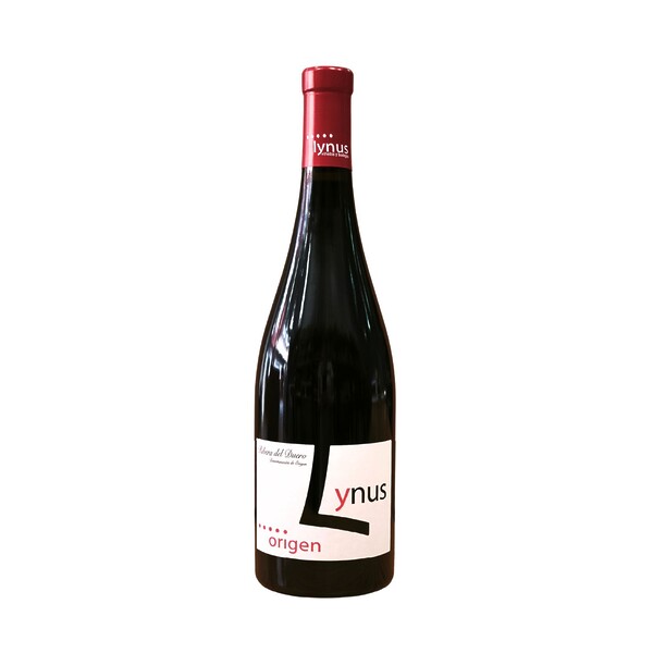 Botella de vino tinto Ribera del Duero 'Lynus' Origen