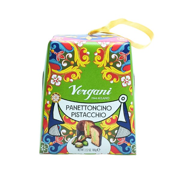 Panettone pequeño con pistacho de 'Vergani'