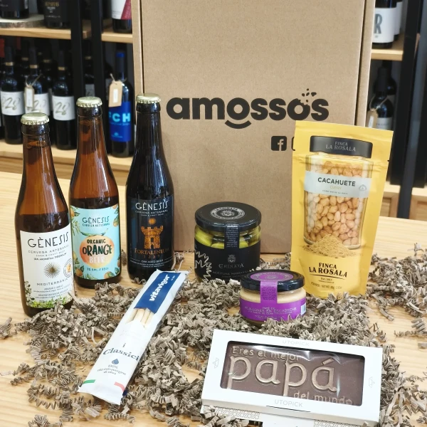 Caja gourmet ‘Para papás cerveceros – Basic box’
