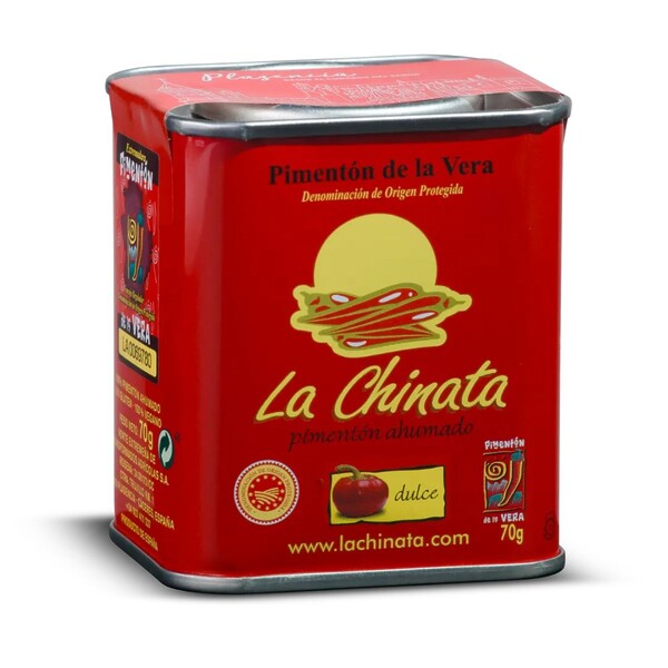 Lata de pimentón de la Vera dulce ahumado La Chinata
