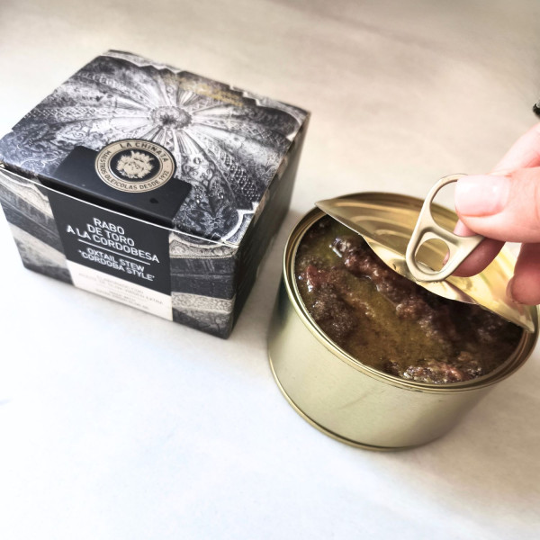 Rabo de toro a la cordobesa plato preparado La Chinata calentar y listo