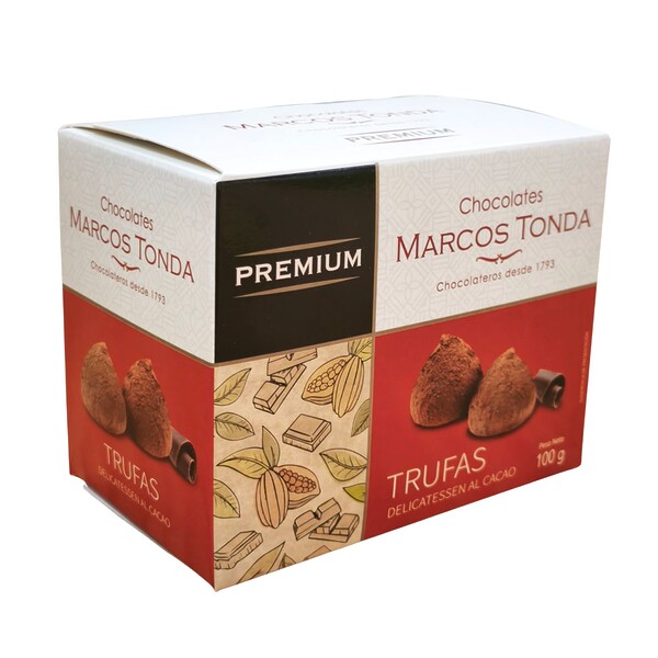 Trufas al cacao Marcos Tonda