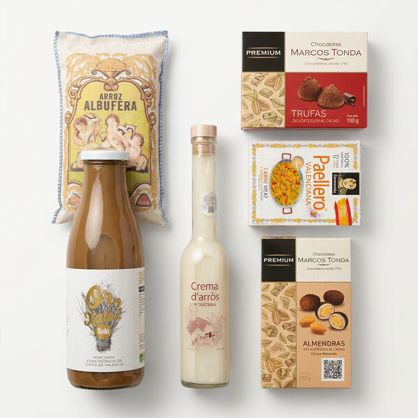 Pack gourmet valenciano con productos sin gluten