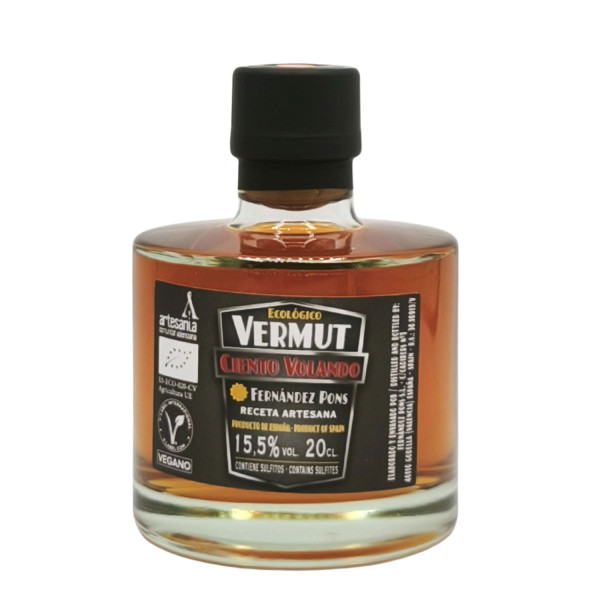 Miniatura vermut valenciano con naranja Fernández Pons para detalles de eventos