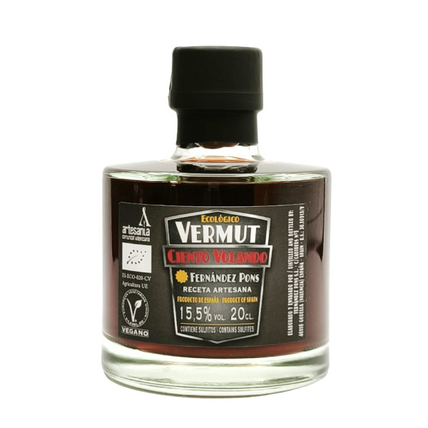 Vermut rojo Ciento Volando Fernández Pons miniatura 20cl