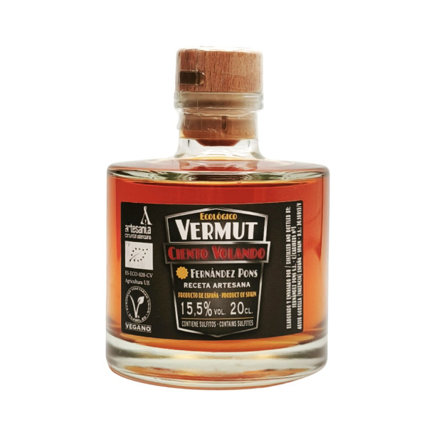 Vermut valenciano miniatura para eventos Ciento Volando