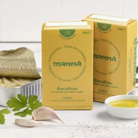 Bacalao en aceite de oliva, ajo y perejil