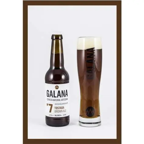 Cerveza artesana tostada Galana 7