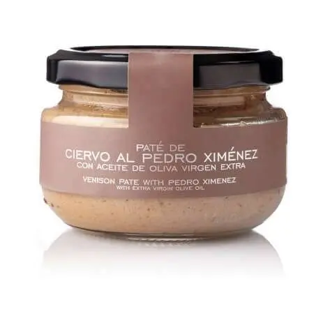 Paté de ciervo al Pedro Jiménez