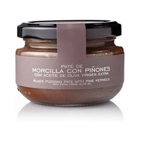 Paté de morcilla con piñones La Chinata