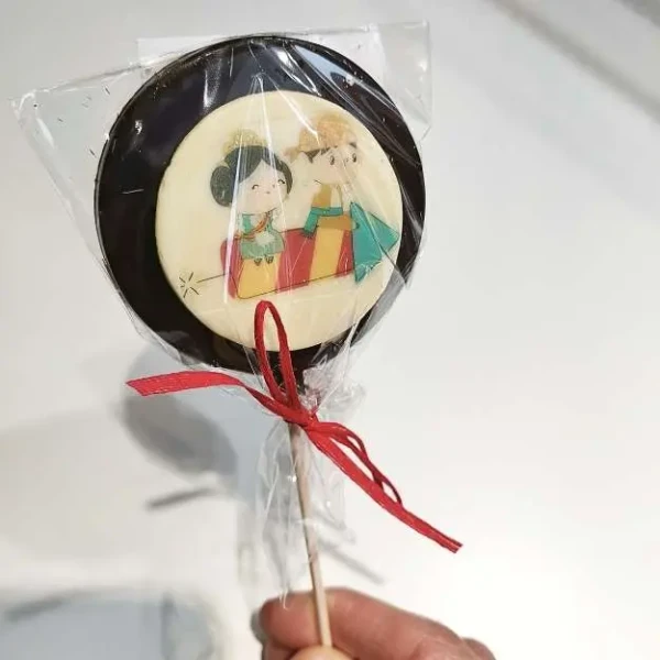 Piruleta fallero y fallera