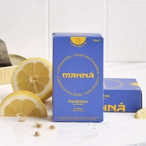 Sardinas con aceite y limón