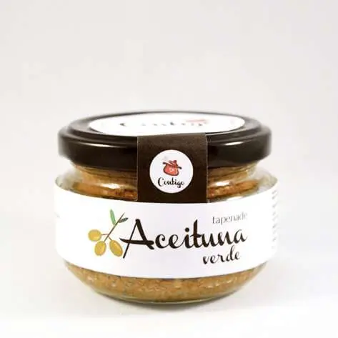 Tapenade ecológico de aceituna verde