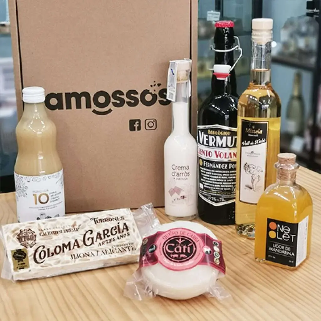 Cajas gourmet entre 60 y 90€